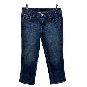WHBM Feel The Fit Contour Crop Leg Jeans Size 12
